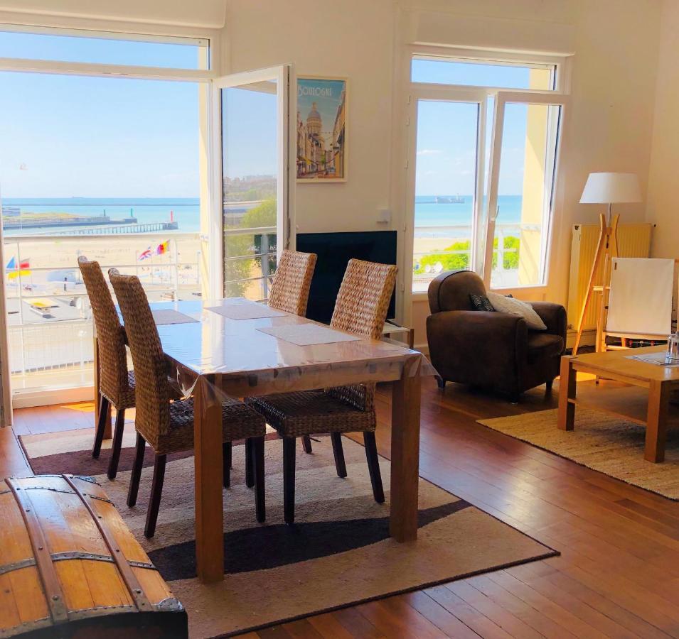 Bellevue -Appartement De Charme - Vue Imprenable Sur La Mer - Face A Nausicaa Boulogne-sur-Mer Zewnętrze zdjęcie