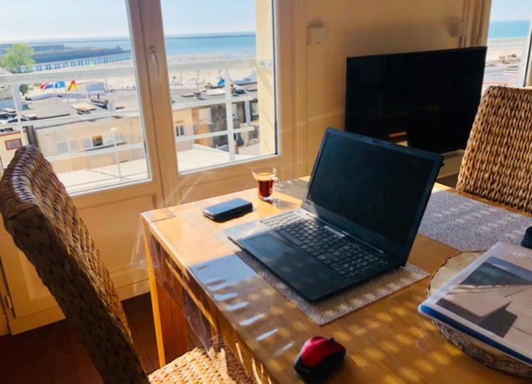 Bellevue -Appartement De Charme - Vue Imprenable Sur La Mer - Face A Nausicaa Boulogne-sur-Mer Zewnętrze zdjęcie